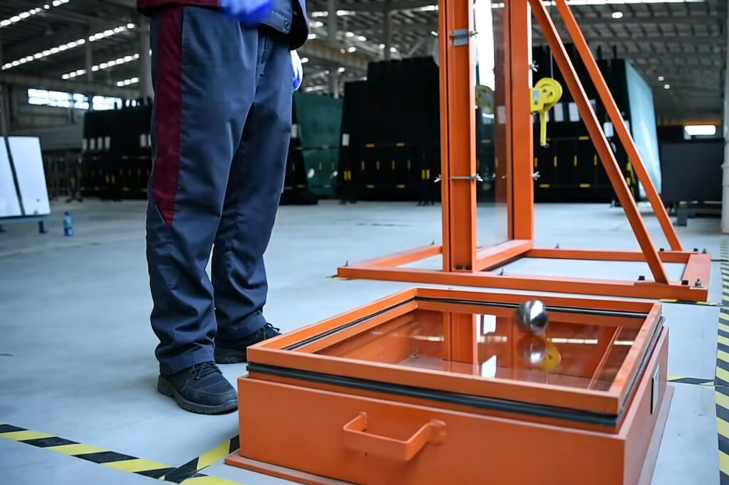 tempered glass impact resistance testing for architectural applications