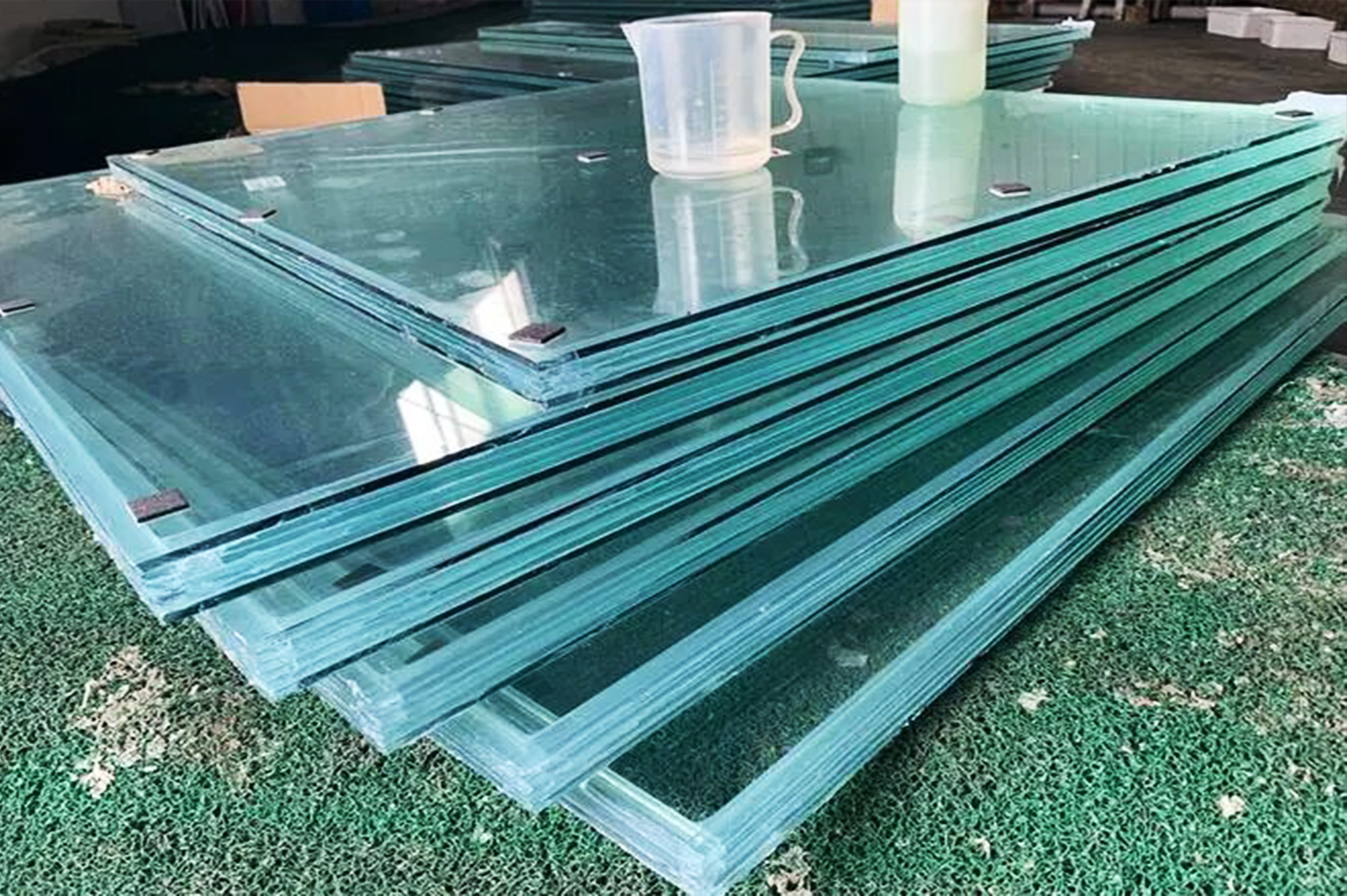 Fire rated glass for commercial building projects