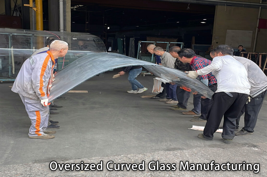 Oversized Curved Glass Manufacturing